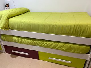 Cama nido con cajones