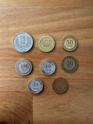 Lote 8 Monedas Armenia