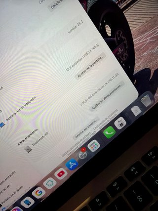 MacBook Air M1 (2020) Dorado