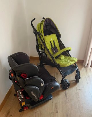 Silla Joie Brisk y Silla Coche Babyaut