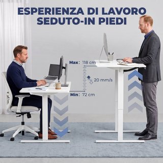 Escritorio Ajustable en Altura Eléctrico con Funci