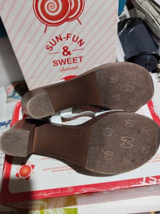 Sandalias Marila Blancas Verano