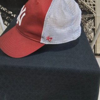 Gorra New Era NY Roja y Blanca