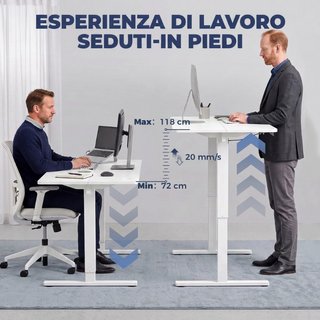 Escritorio Regulable en Altura Eléctrico con Funci