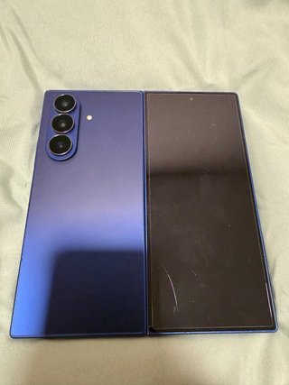 Samsung Galaxy Z Fold 7 Azul Bateria 100%