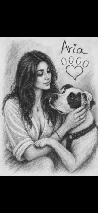 Realizo retratos y todo tipo de dibujos.
