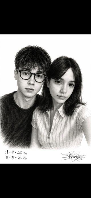 Realizo retratos y todo tipo de dibujos.