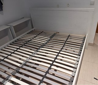 Base Cama Matrimonial mucho espacio almacenamiento