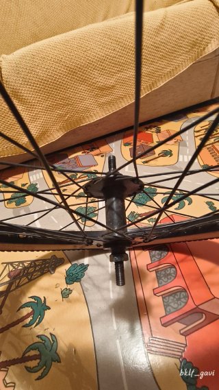 Rueda BMX 20x1.9 Eje Rosca