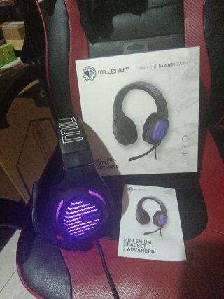 Auriculares Gaming Millenium USB LED Nuevos
