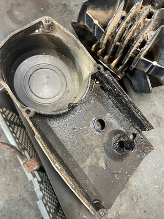 Cilindro dervi variant 65cc metra kit pisto origin