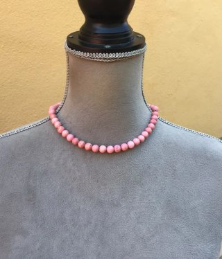 Collar Jaspe Rosa Natural