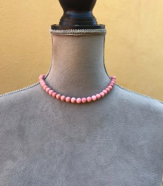 Collar Jaspe Rosa Natural