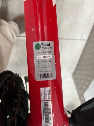 Bicicleta Trek Dual Sport 2 Gen 4 roja
