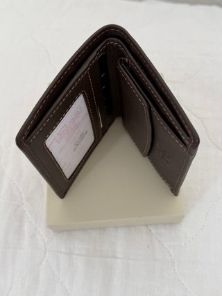 Cartera JL Piel Marrón