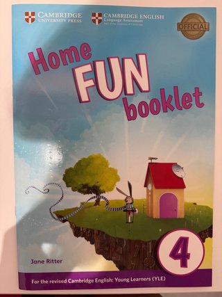 Cuadernillo ingles Home Fun Booklet 4
