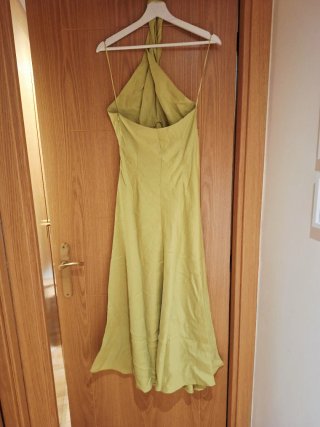 Vestido Zara amarillo Talla M Nuevo con etiqueta