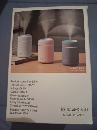 Humidificador H2O Blanco
