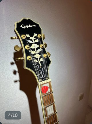 Guitarra Epiphone Emperor II ArchTop Roja