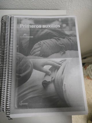 Libro de "Primeros auxilios"
