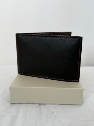 Cartera JL Piel Marrón