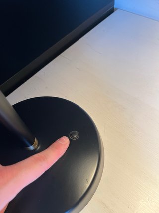 Lámpara de mesa IKEA RANARP negra