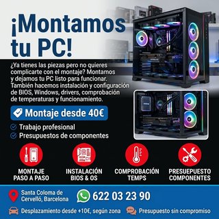 Montaje de PC a Medida y Configuración