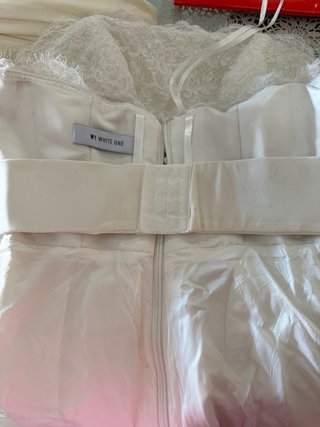 Vestido de Novia Blanco Encaje talla M-L