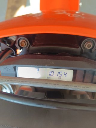 KTM 450 EXC Naranja/Blanca Enduro