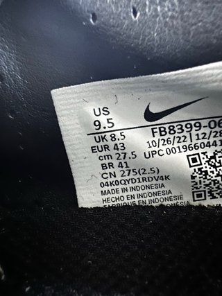 Zapatillas Fútbol Nike Mercurial Air Zoom