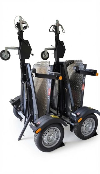Remolque Moto Elevable y Plegable 750kg