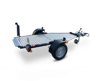 Remolque Moto Elevable y Plegable 750kg