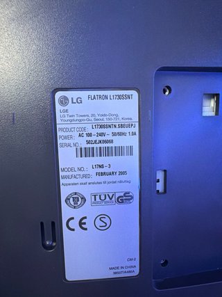 Monitor LG Flatron