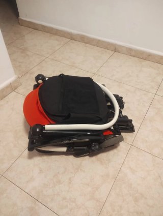 Carrito Yoyo Capazo Rojo