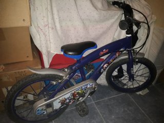 Bicicleta Infantil Avengers Azul