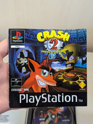 Crash Bandicoot 2: Cortex Strikes Back PS1 PAL