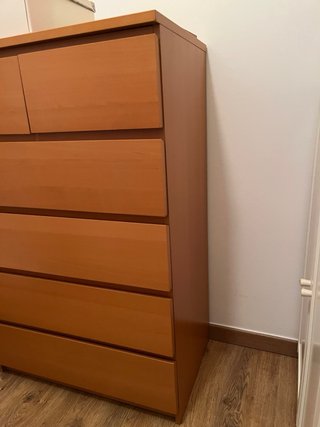 Cómoda IKEA MALM 6 cajones