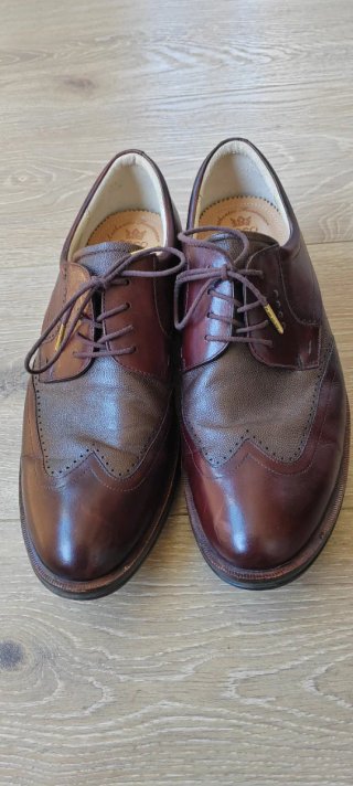 Zapatos ECCO World Class Golf Talla 44 Marrones