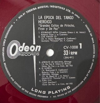 La Época del Tango Heroico LP