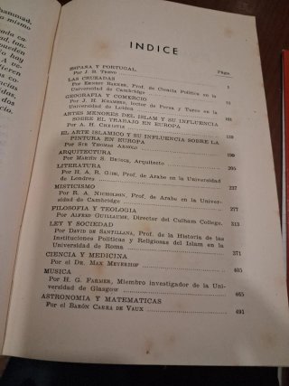 Libro antiguo, EL LEGADO DEL ISLAM DE 1944.