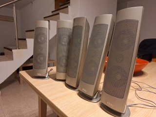 Infinity altavoces alta gama(5unidades)gran sonido