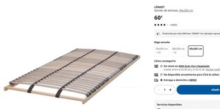 Cama IKEA 90x200 con cajones + colchón y somier