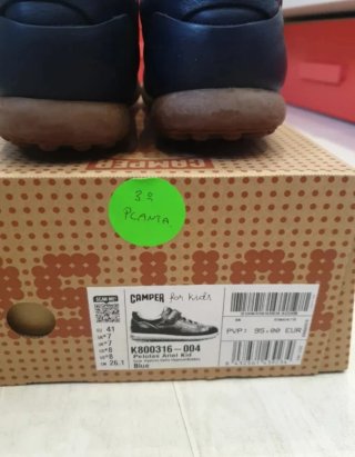Zapatillas Camper niño Talla 41 nuevas
