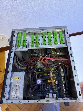 PC Acer echo a piezas