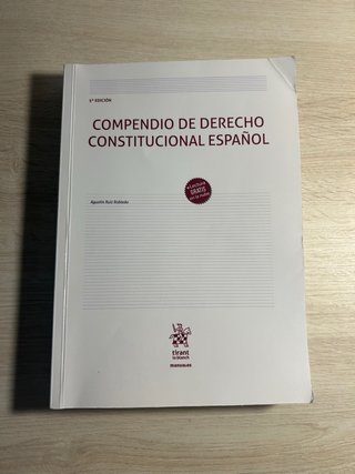 Compendio de Derecho Constitucional Español 5ª ...