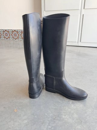Botas de equitación de goma negras talla 39 y 42