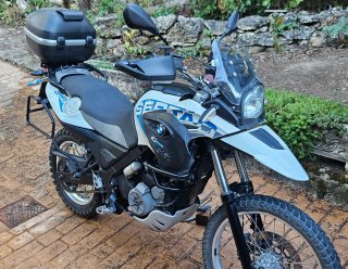 BMW G 650 GS Sertão Azul/Blanco