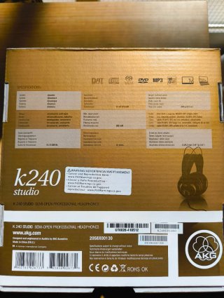 AKG K240 Auriculares Estudio Abiertos