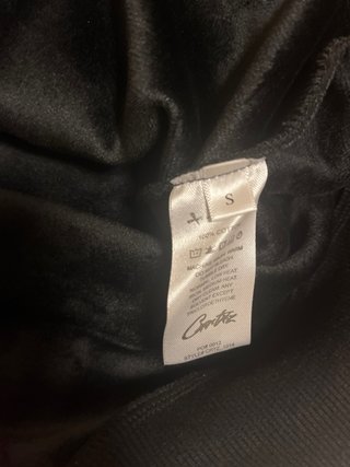 Sudadera Corteiz Negra con Logo
