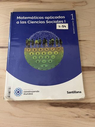 Libro Matematicas 1BAT